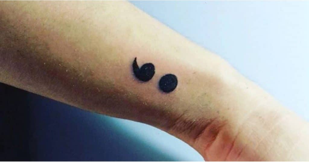 Semicolon Tattoos: What They Mean When You See Them