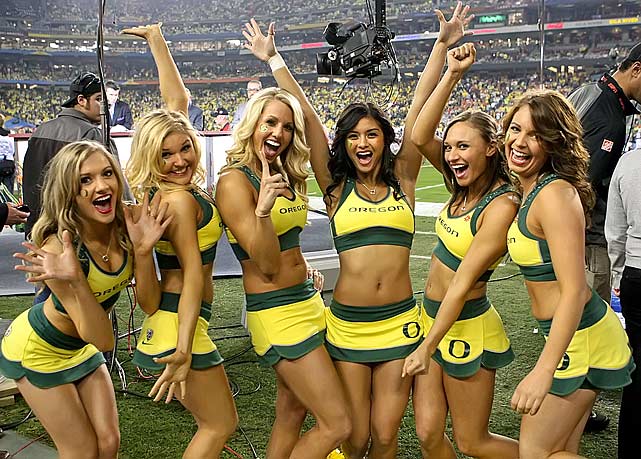 Oregon-Cheerleaders
