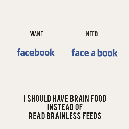 want facebook need a book