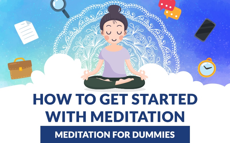 How To Get Started With Meditation Infographic - Featured Image
