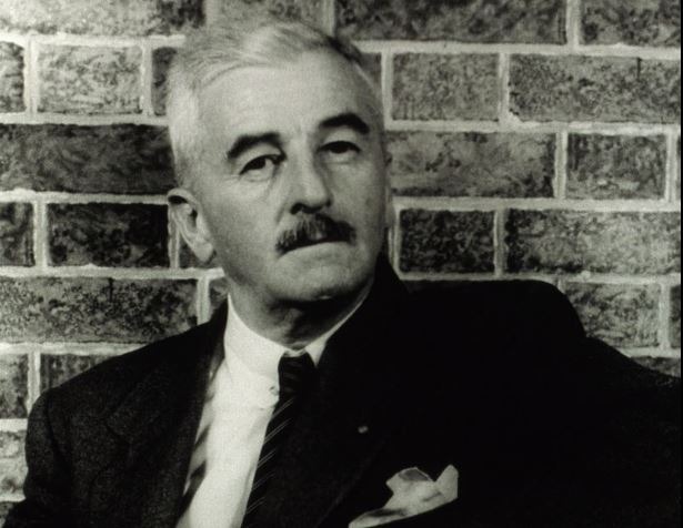 Photo of William Faulkner.